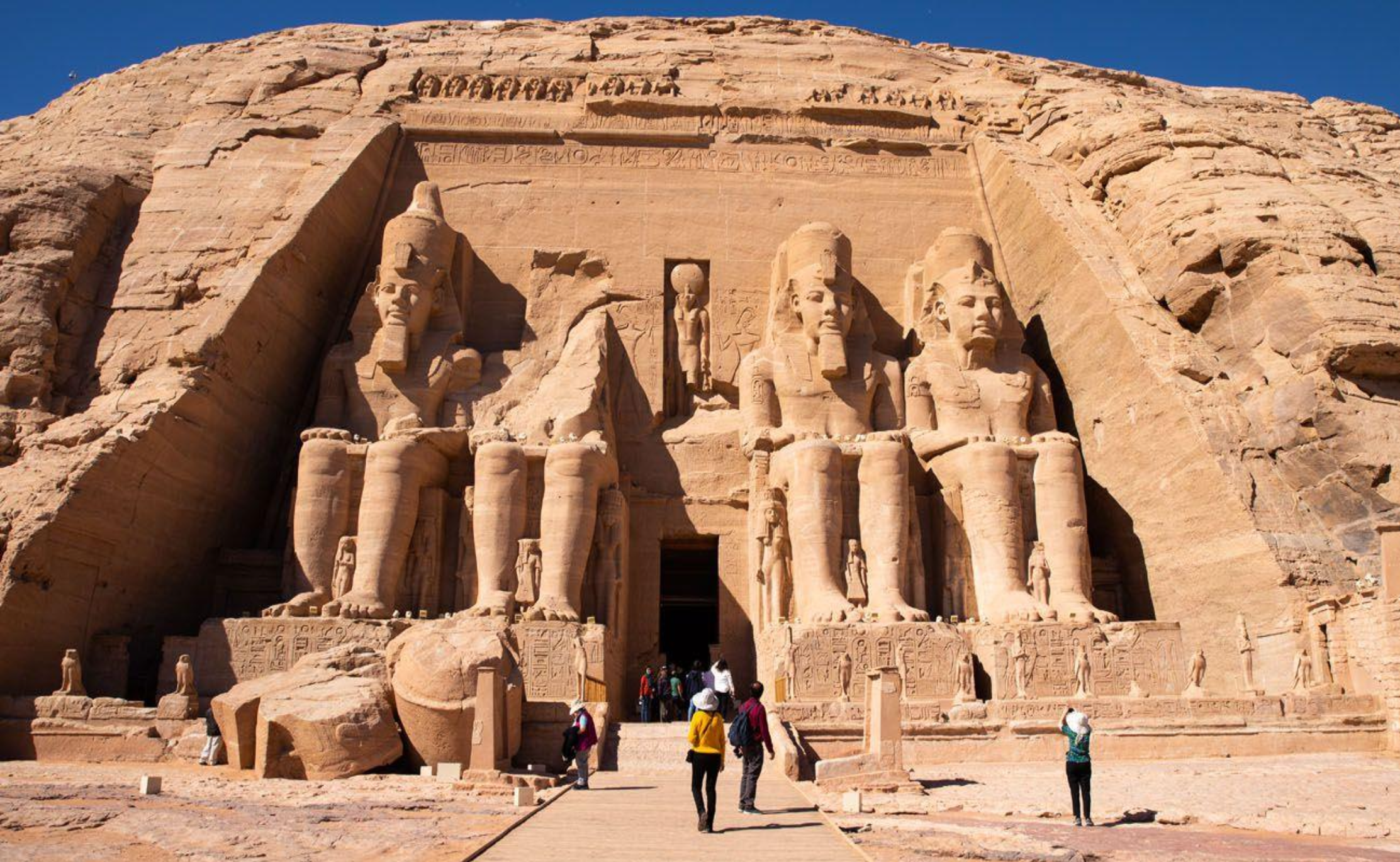 <p>Name one key UNESCO cultural preservation project.</p>