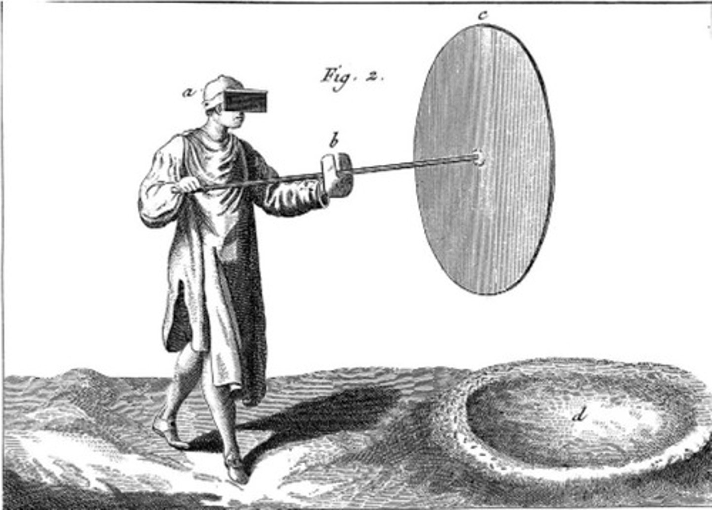 <p>An old form of window glass formed by blowing and whirling a hollow sphere of glass into a flat, circular disk</p>