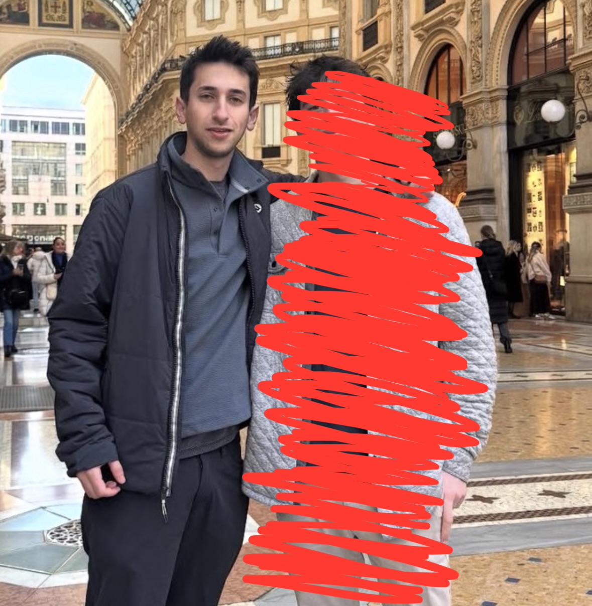 <p>Cousin (Dating red head Chicago girl)</p>