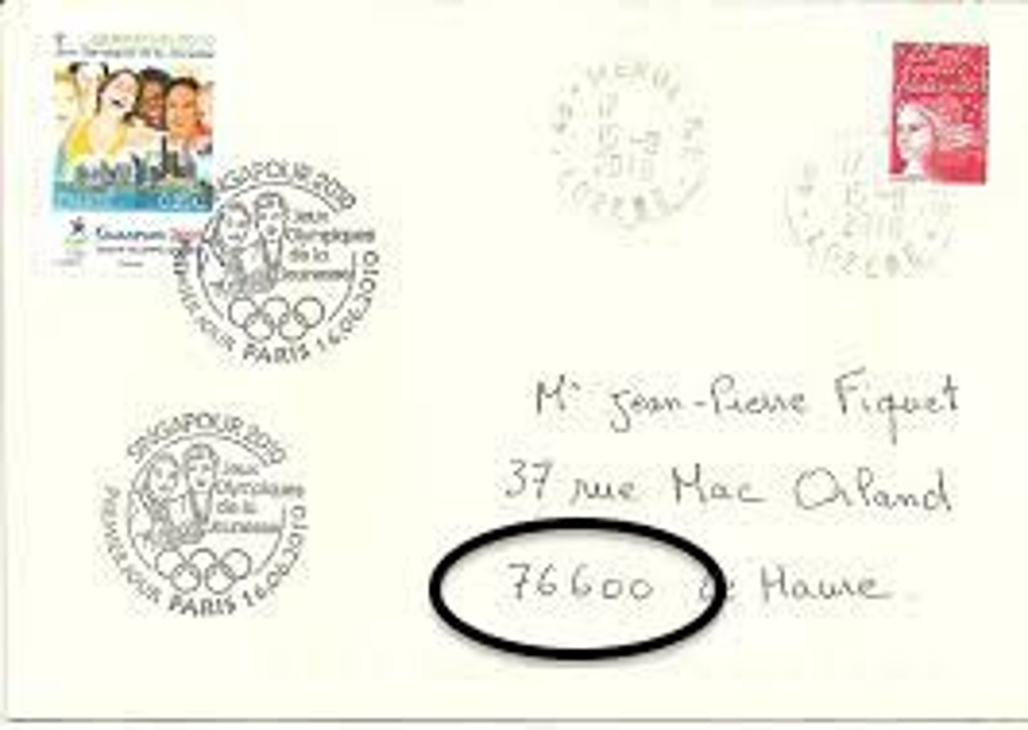 <p>postcode</p>