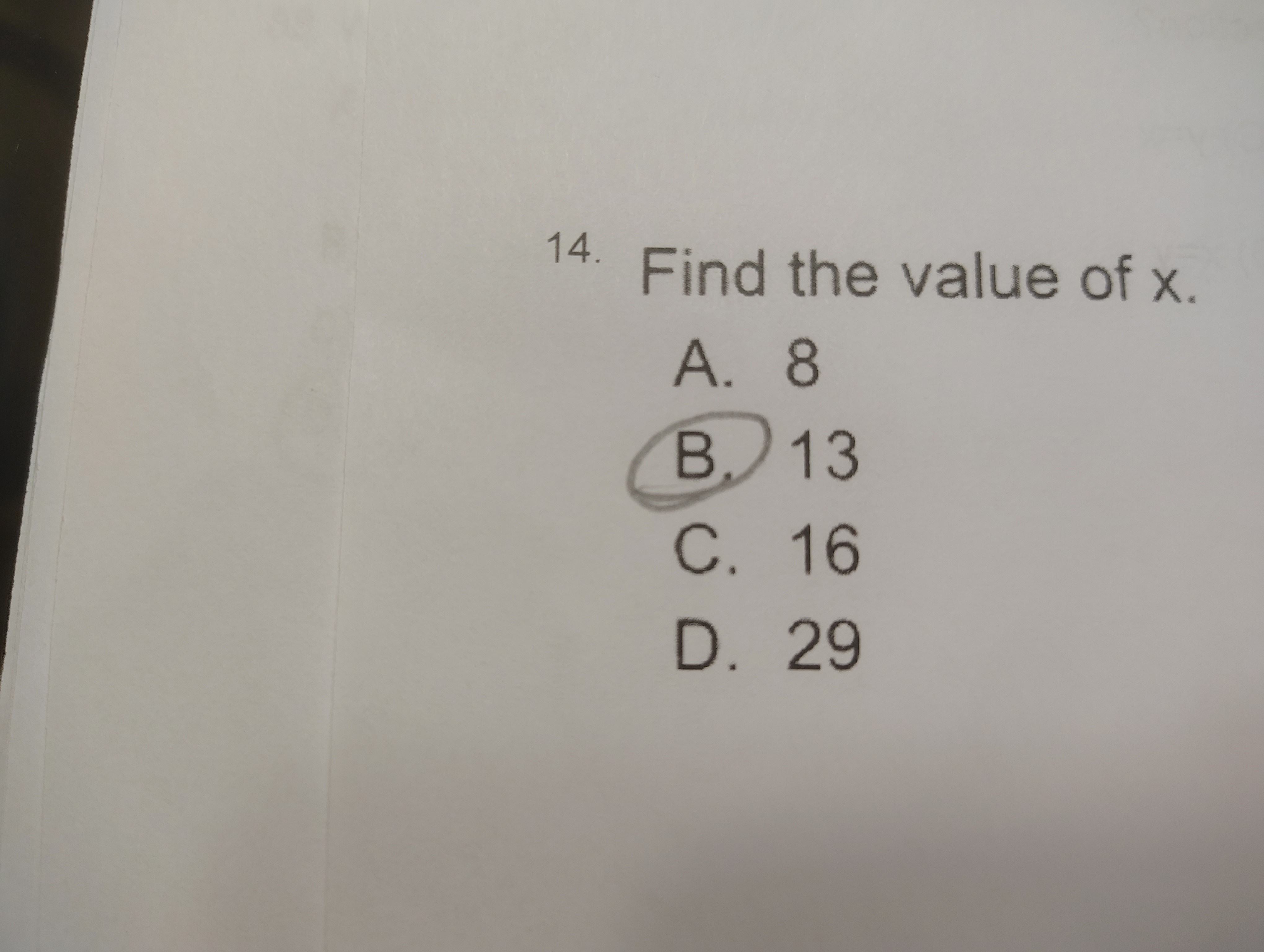 <p>13</p>