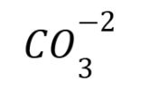 <p>CO3^-2</p>