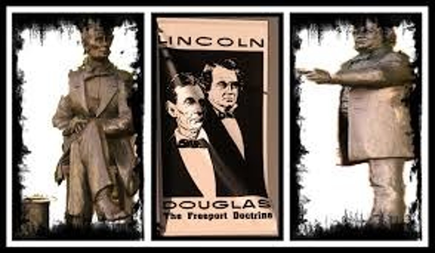 <p>Douglas's idea that local laws could effectively exclude slavery despite Dred Scott ruling.</p>