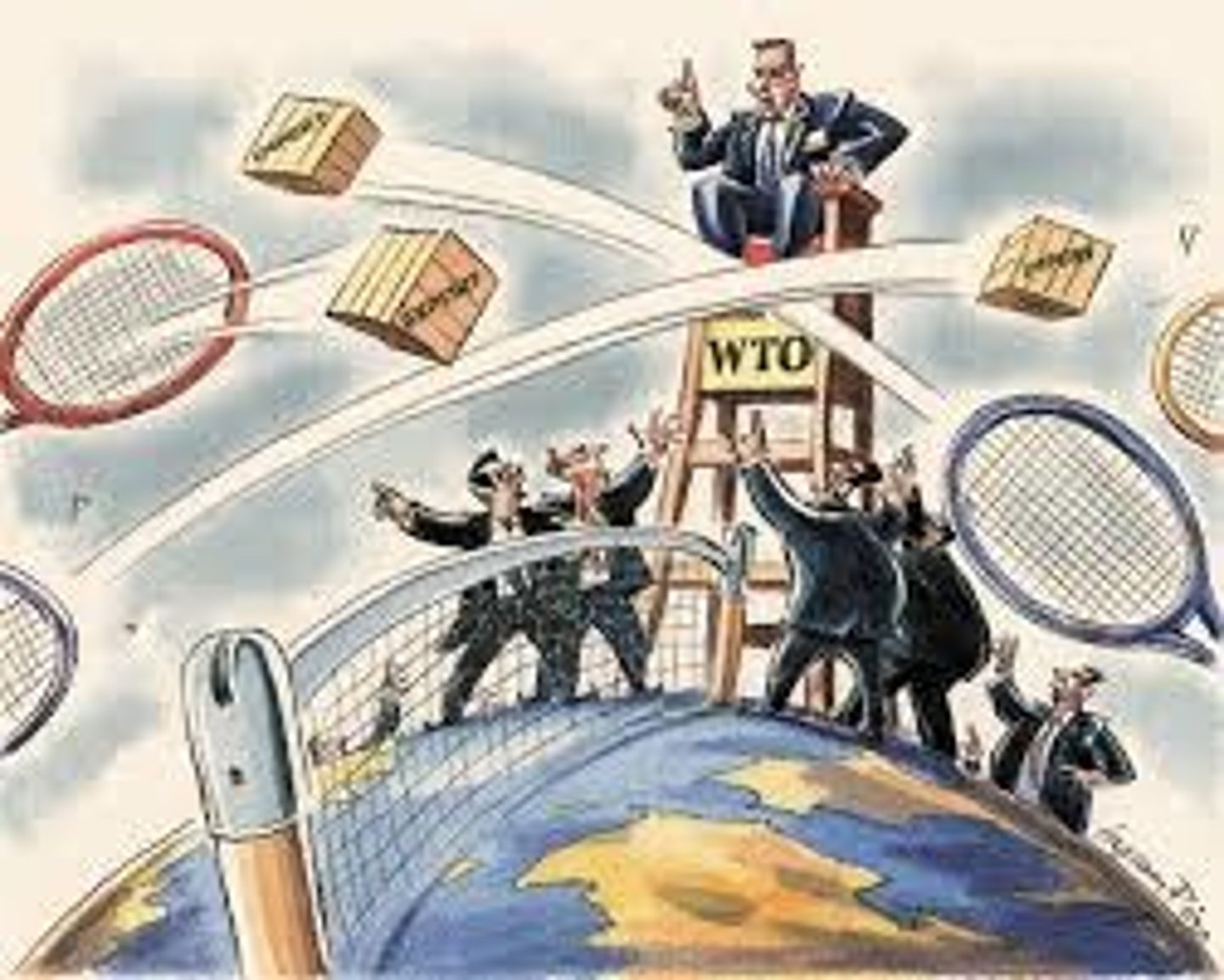 <p>- Supranational organization that tries to reduce trade barriers (make it easier to trade internationally - in between countries)</p><p>- Settles trade disputes between countries</p><p>- Criticism: It is run by the wealthiest countries, so it tends to benefit them the most</p>