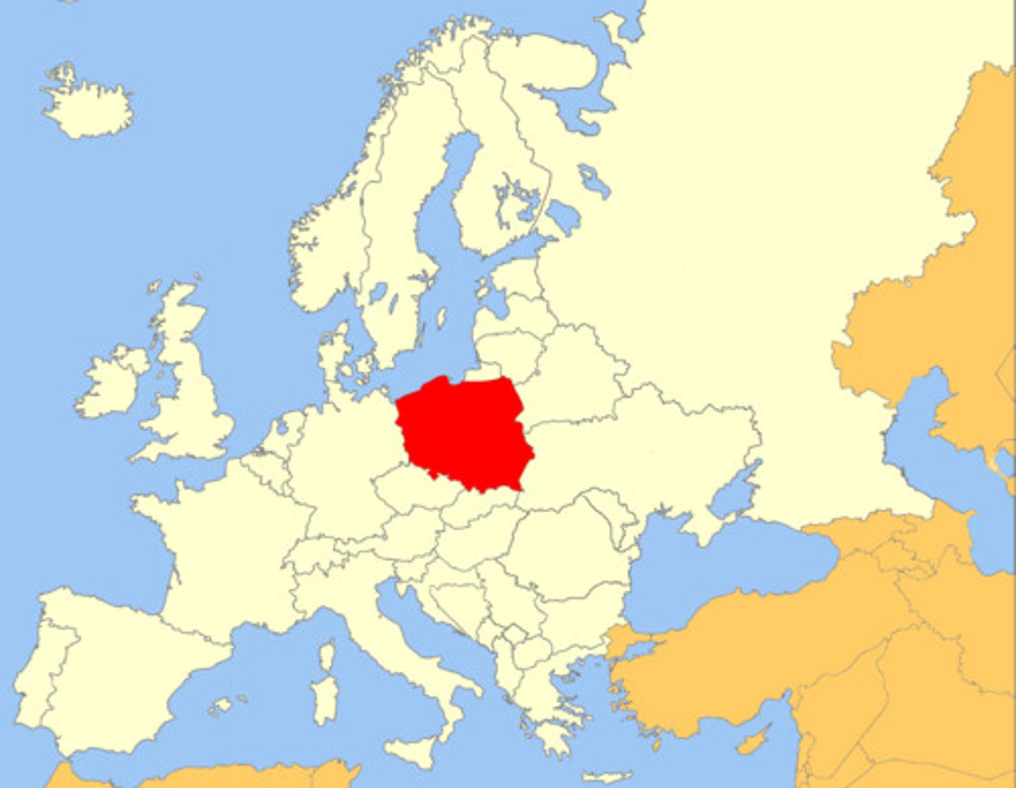 <p>This modern state failed to centralize power and was eventually divided, or partitioned, between stronger states like Russia, Austria, and Prussia by 1795.</p>