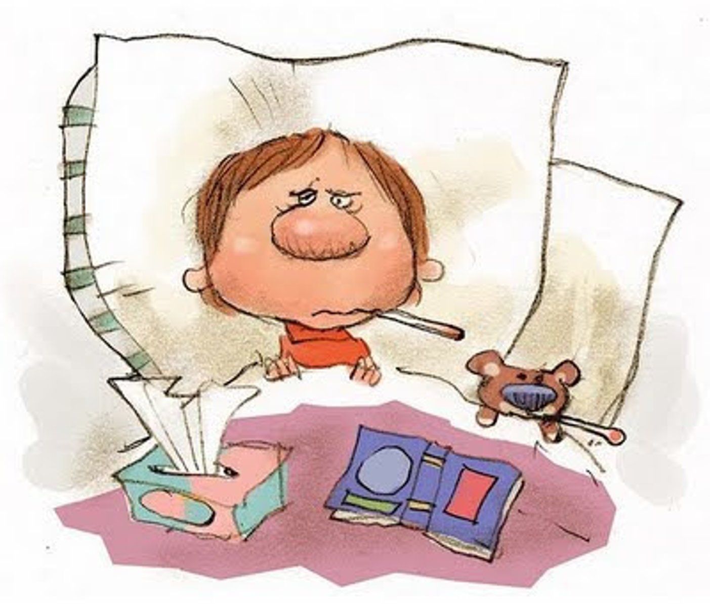 <p>бути застудженим</p>