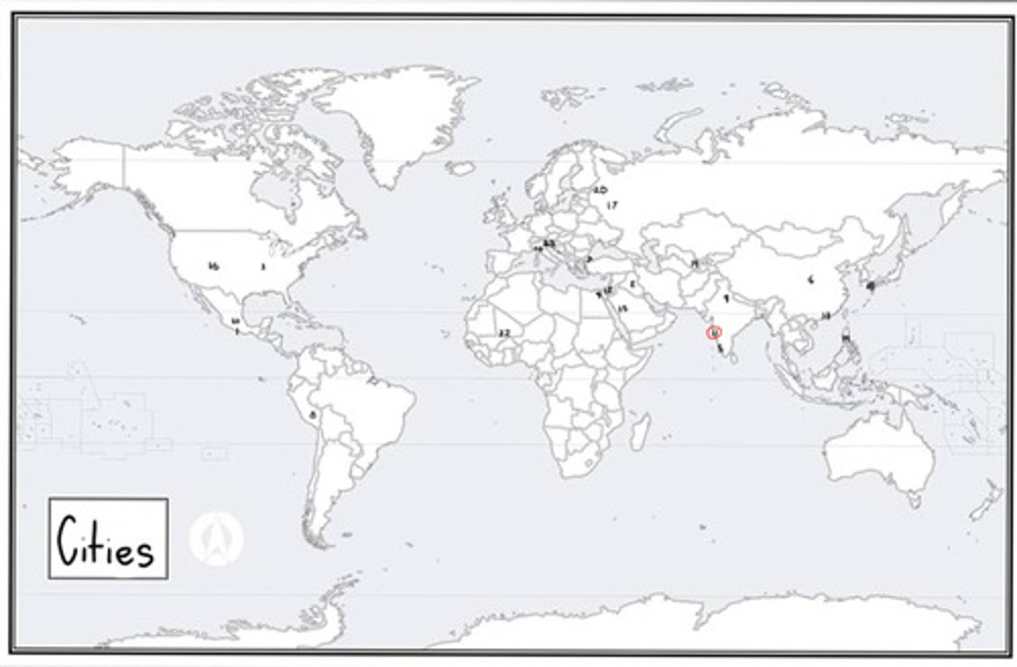 <p>What is #11? (cities)</p>