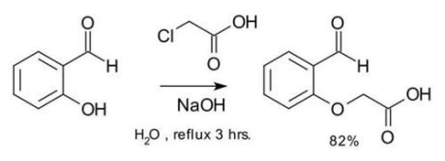 <p>The Williamson ether synthesis is an organic reaction, forming an ether from an organohalide and a deprotonated alcohol (alkoxide). This reaction was developed by Alexander Williamson in 1850. Typically it involves the reaction of an alkoxide ion with a primary alkyl halide via an S N 2 reaction.</p>