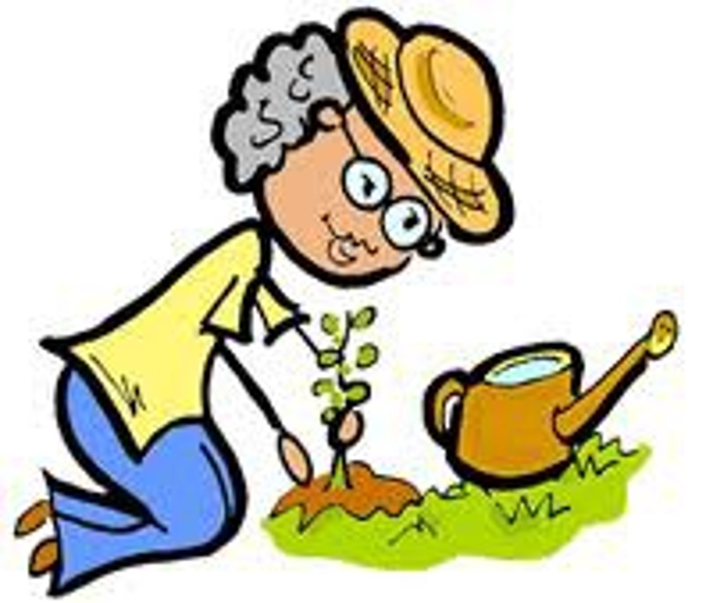 <p>to do the gardening/yardwork</p>