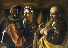 <p><em>The Denial of Saint Peter </em>by Caravaggio</p>