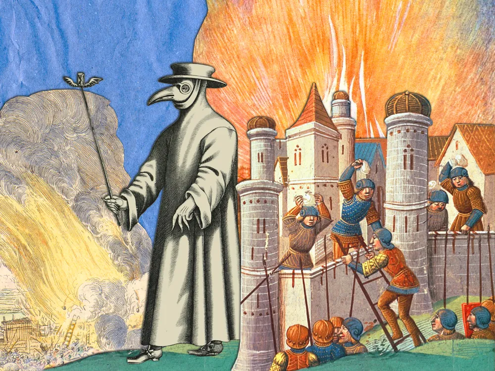 <p>A bubonic plague pandemic that occurred in Western Eurasian and North Africa from 1346 to 1353. Trade was a major transmitter of the plague, which killed nearly half of all Europeans.</p><p>PIGRATES: Social</p>