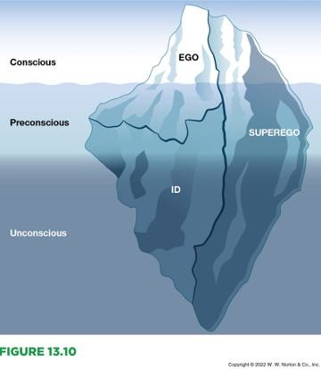 <p>Conscious level, Preconscious level, Unconscious level.</p>