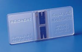 <p>Hemacytometer</p>