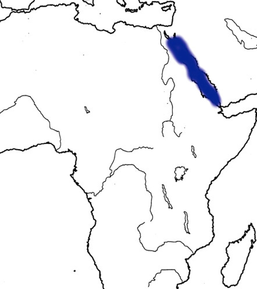 <p>Body of water between northeast Africa and the Arabian Peninsula that was a key source of trade between Africa and East Asia.</p>