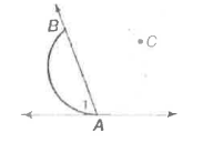 <p>What happens if a secant and a tangent intersect at the point of tangency?</p>