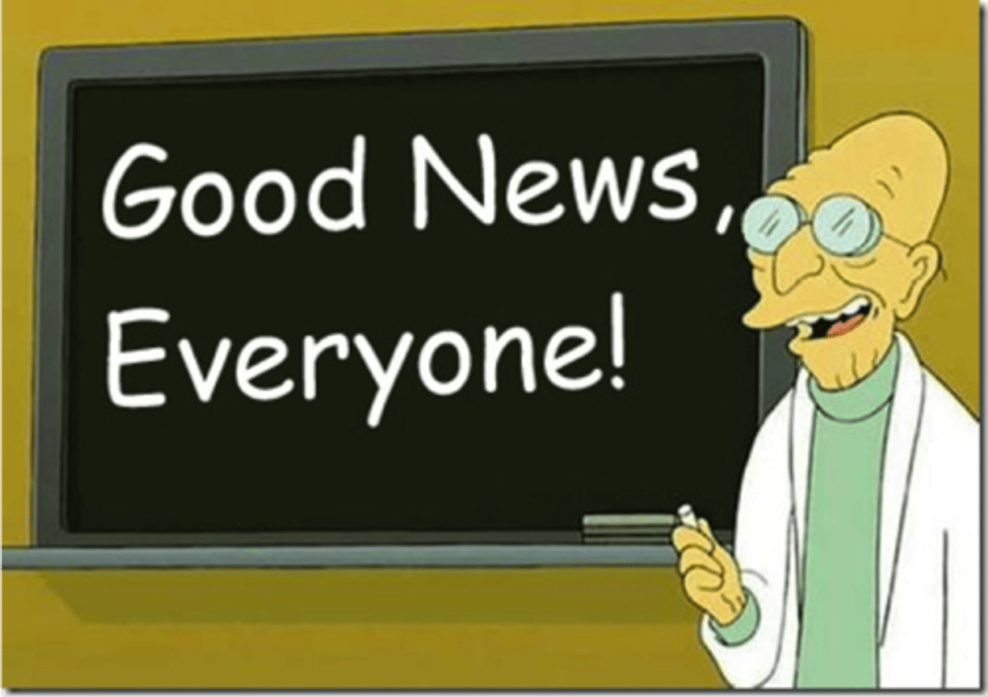 <p>ABOUT THE GREAT NEWS</p>