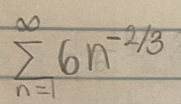 <p>Determine if the series is convergent or divergent. If the series converges, find its sum (if it’s a geometric or telescoping series)</p>