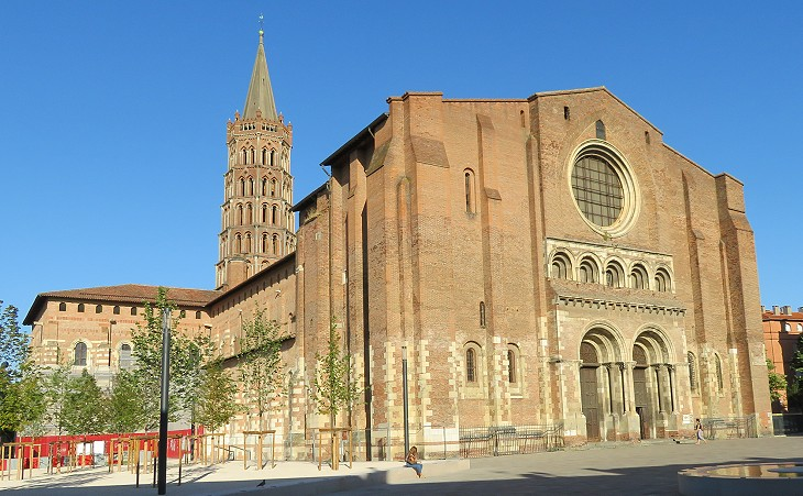 <p>Where is the Basilica of Saint-Sernin located?</p>