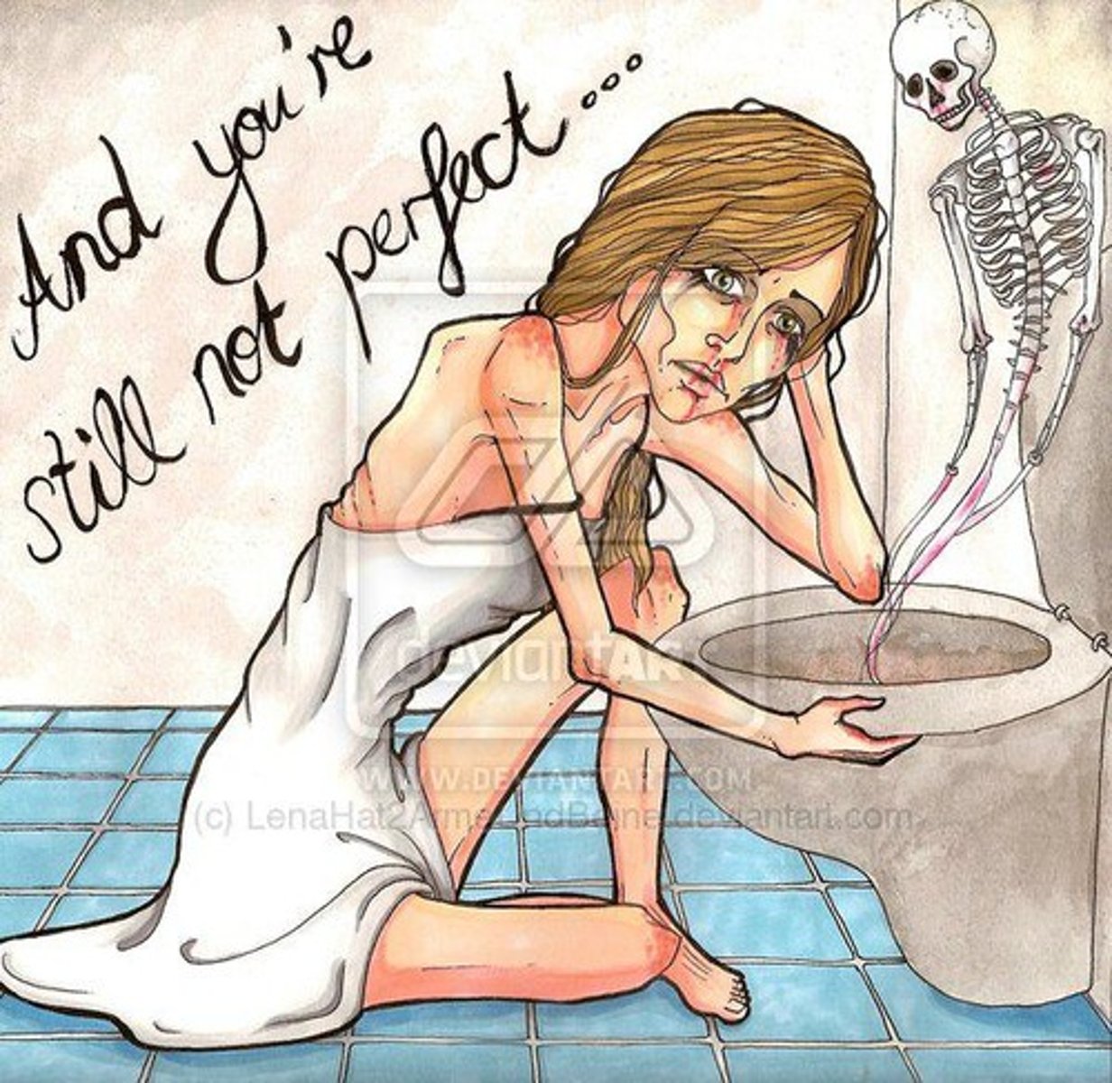 <p>They may believe they must be perfect and can avoid guilt by not eating.</p>