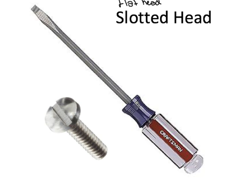 <p>Flat Head Screw Driver</p>