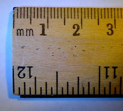 measuring something with numbers
