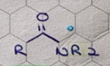 <p>R-C(=O)-NR2</p>