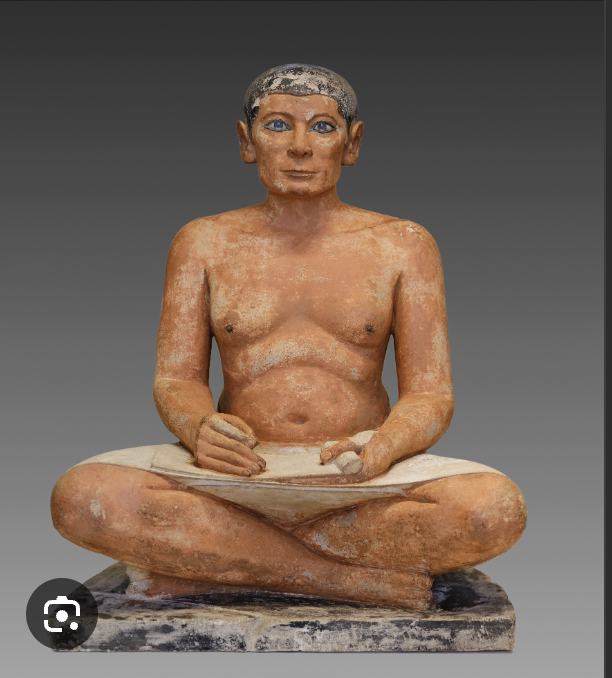 <p>Statue of the Seated Scribe</p>