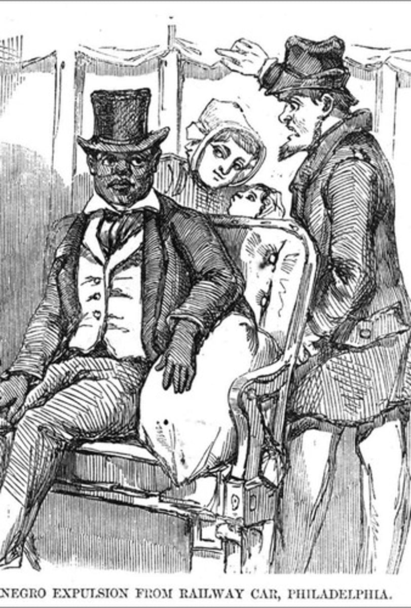 <p>A landmark decision that upheld the constitutionality of racial segregation laws for public facilities.</p>