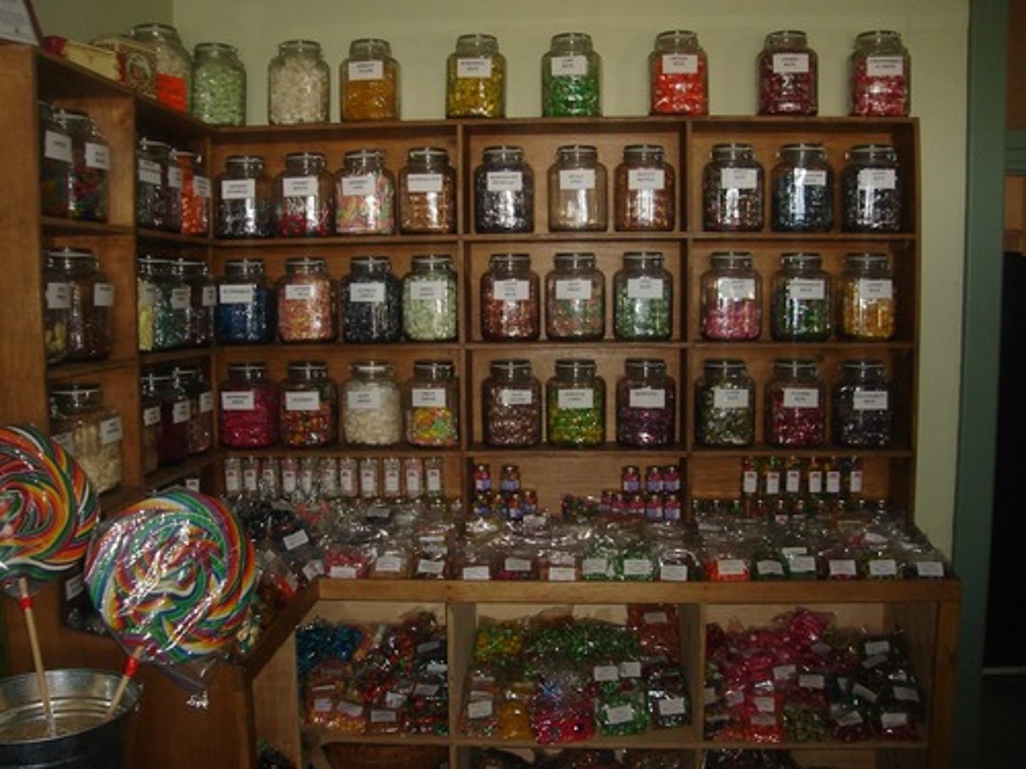 <p>La tienda de dulces</p>