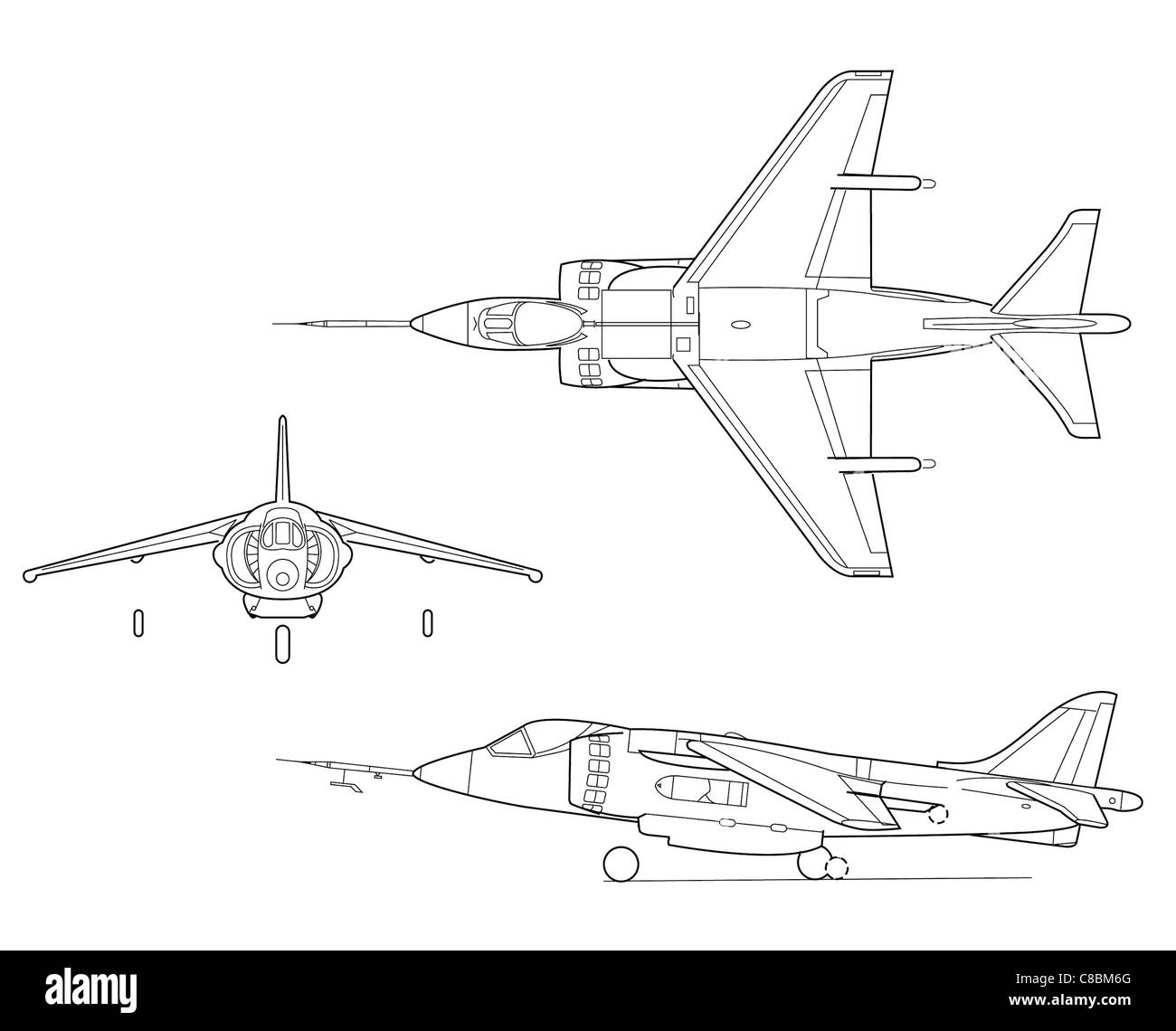 <p>VTOL</p><p>Anhedral wings</p><p>High wing on fuselage</p><p>High wing sweep</p><p>Last two made the aircraft too laterally stable so the wings were made anhedral</p><p></p><p>** Tailoring was done to achieve the desired dihedral effect **</p>