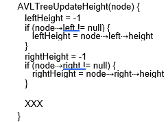 <p>68) Which XXX would replace the missing statement in the following algorithm for updating the height of an AVL tree?  PICTURE NEEDED</p><p> a. node⇢height = max(leftHeight, rightHeight) + 2 </p><p>b. node⇢height = max(leftHeight, rightHeight) + 1 </p><p>c. node⇢height = max(leftHeight, rightHeight) </p><p>d. node⇢height = max(leftHeight, rightHeight) – 1</p>
