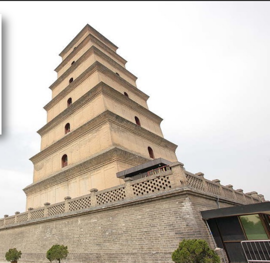 <p>built in 652 during the Tang Dynasty.</p>