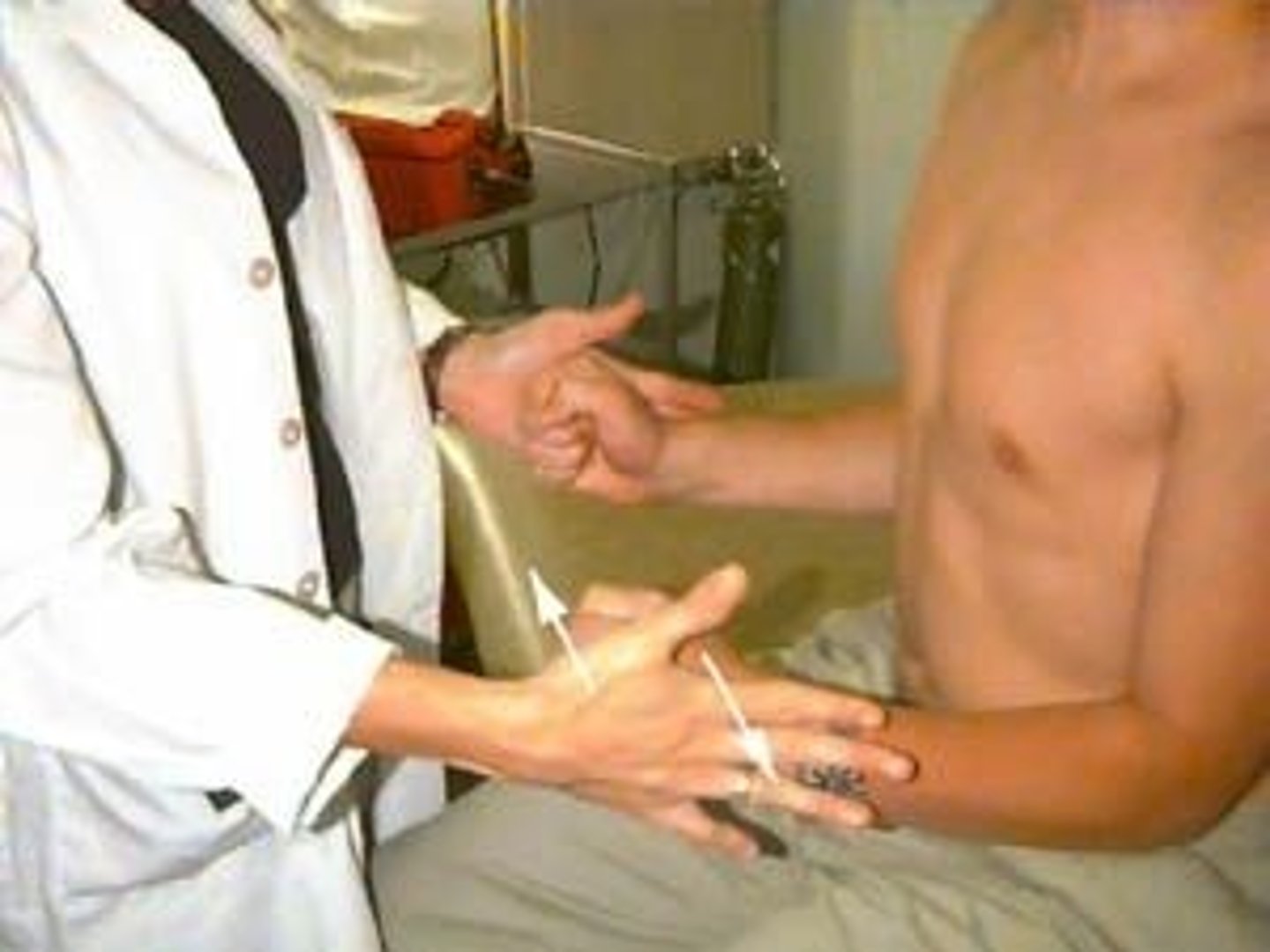 <p>Arms at sides; elbows flexed to 90° with thumbs up, provide resistance as pt presses forearms outward</p><p>Positive for bicipital tendinitis and possible rotator cuff tear if weakness present</p>