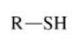 <p>An alkyl group bonded to a sulfhydryl group (-SH) (similar to an alcohol group but with sulfur)</p>