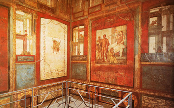 <p><span style="line-height: 19.933334px;"><strong>*Ixion Room, House of Vetii, Pompeii, 62-79CE, Imperial Rome (S. 6.26-28-29)</strong></span></p>