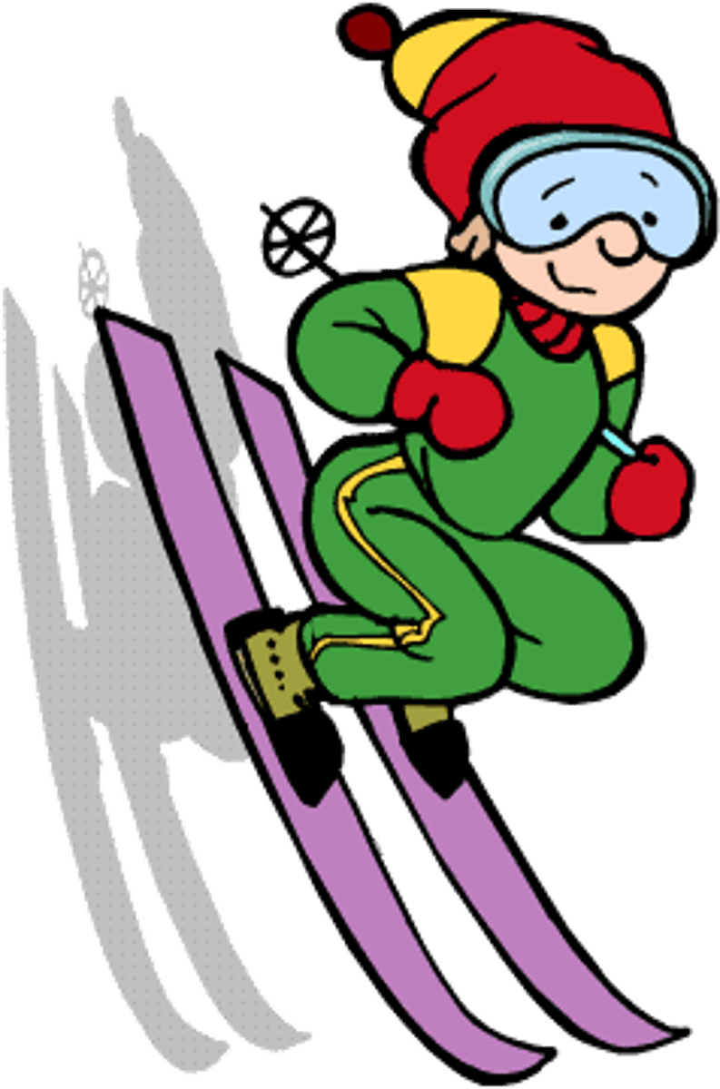 <p>to ski</p>