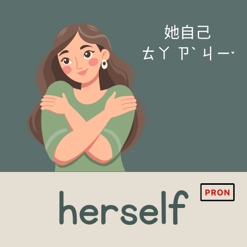 <p>herself</p>