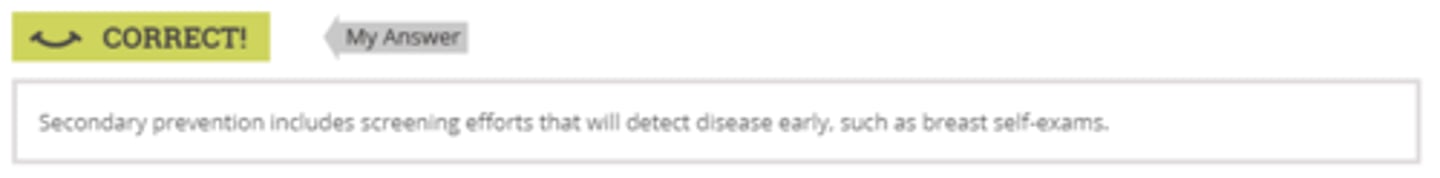 <p>Reviewing the technique for breast self-exams</p>