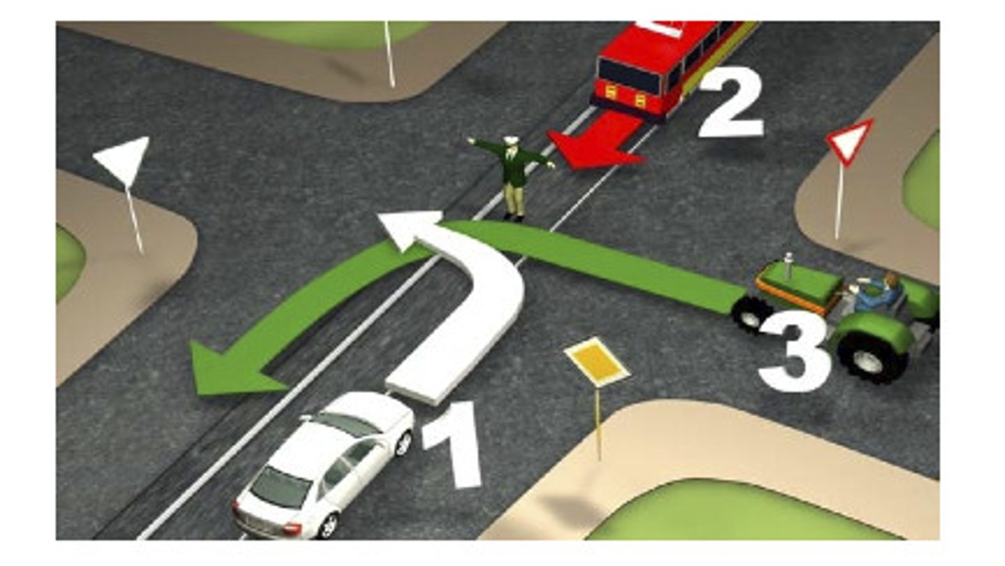 <p>Vehicles 1 and 2</p>