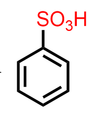 <p>Aromatic sulfonation reaction </p>