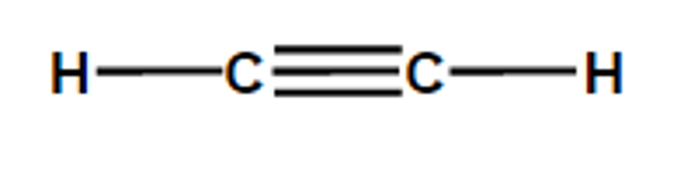 <p>ethyne</p>