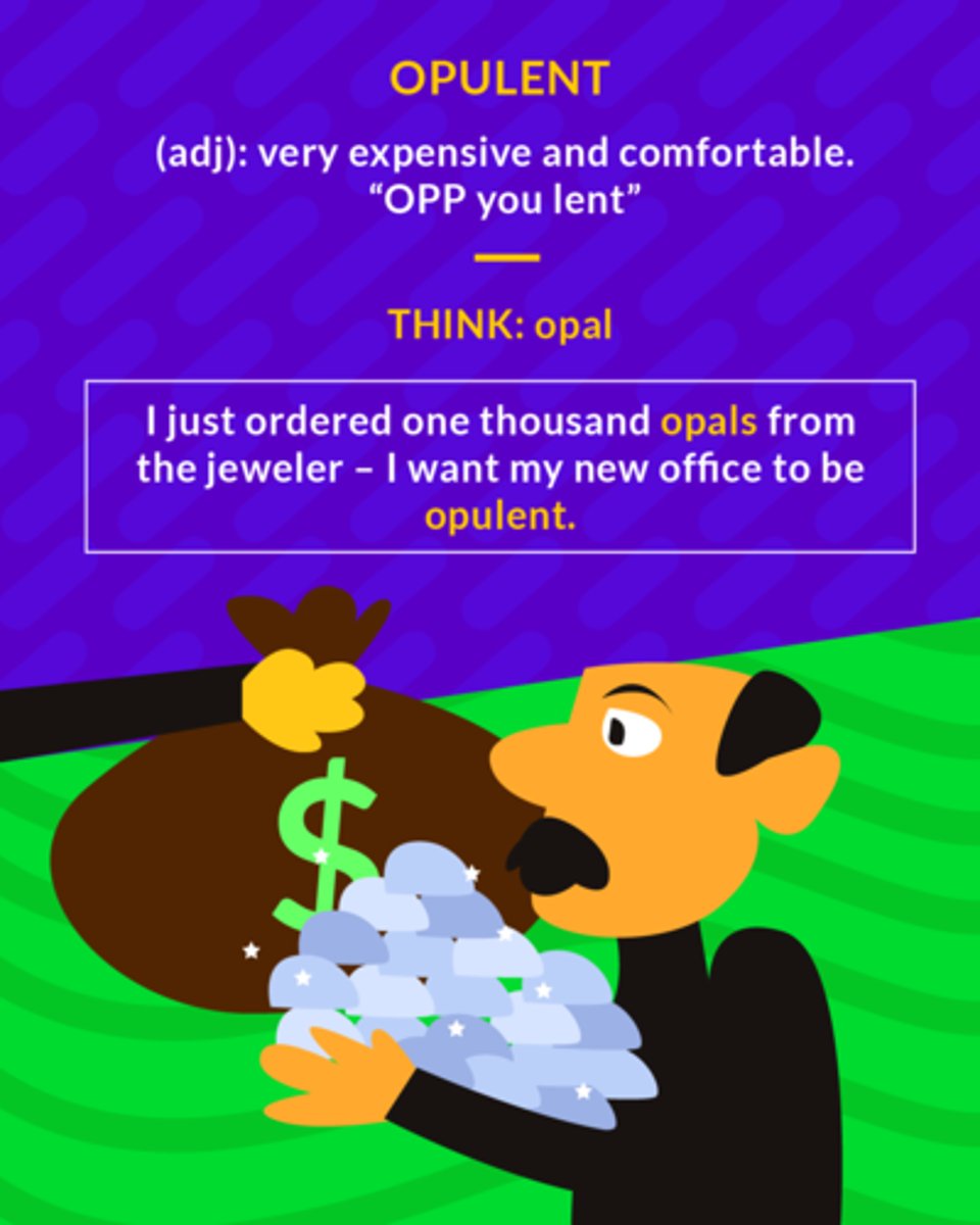 <p>(adj.) rich, luxurious; wealthy</p>