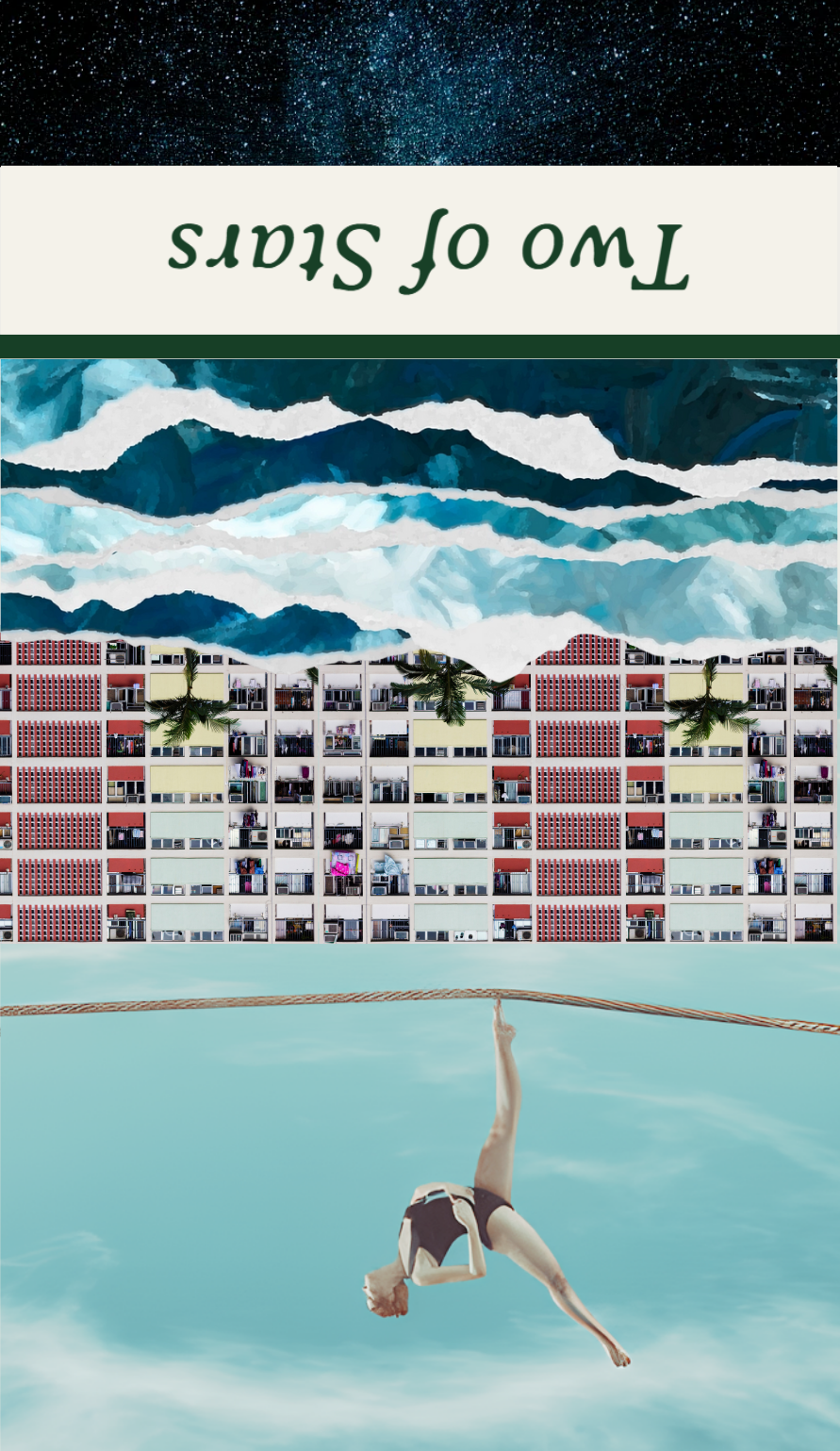 <p>Two of Stars Reversed</p>