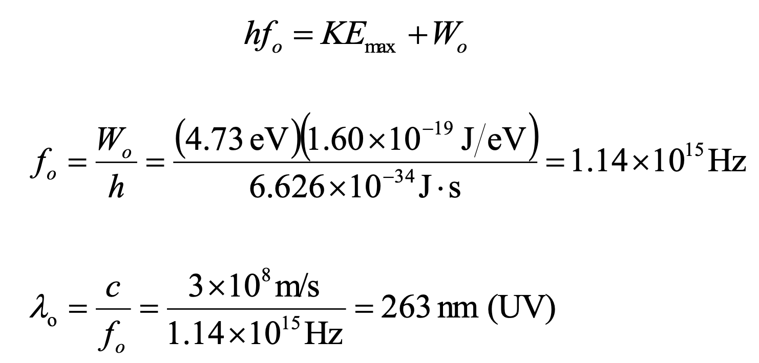 <p>263 nm (UV)</p>