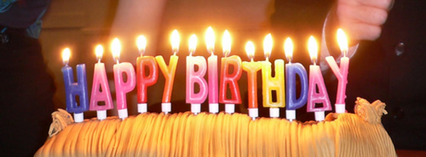 <p>birthday</p>