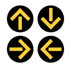 <p>Yellow arrow</p>