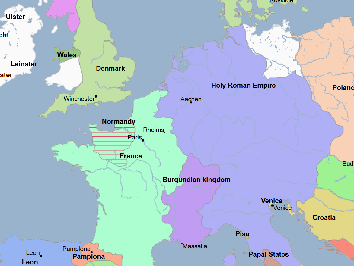 <p>911 - 1290 - Duchy of Normandy (All Facts) </p>