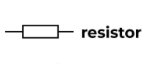 <p>An electrical device that resists the flow of electrical current.</p>