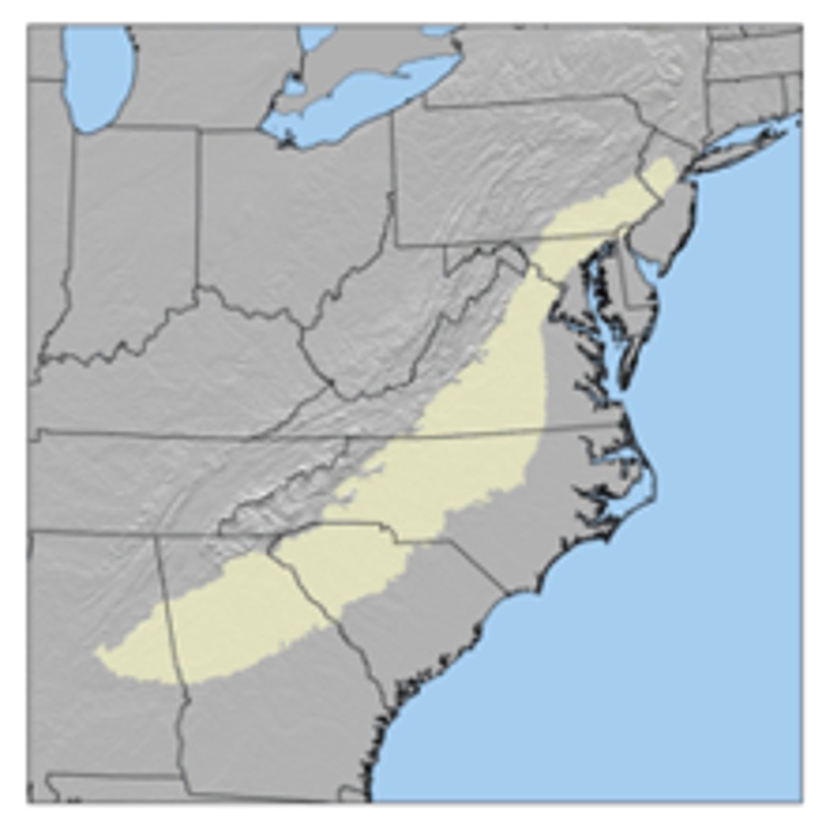 <p>*Most populated region in Georgia<br>*Includes the capital city, Atlanta<br>*The industrial/business center of Georgia<br>*Red clay soil<br>*Name means "foot of the mountain"</p>