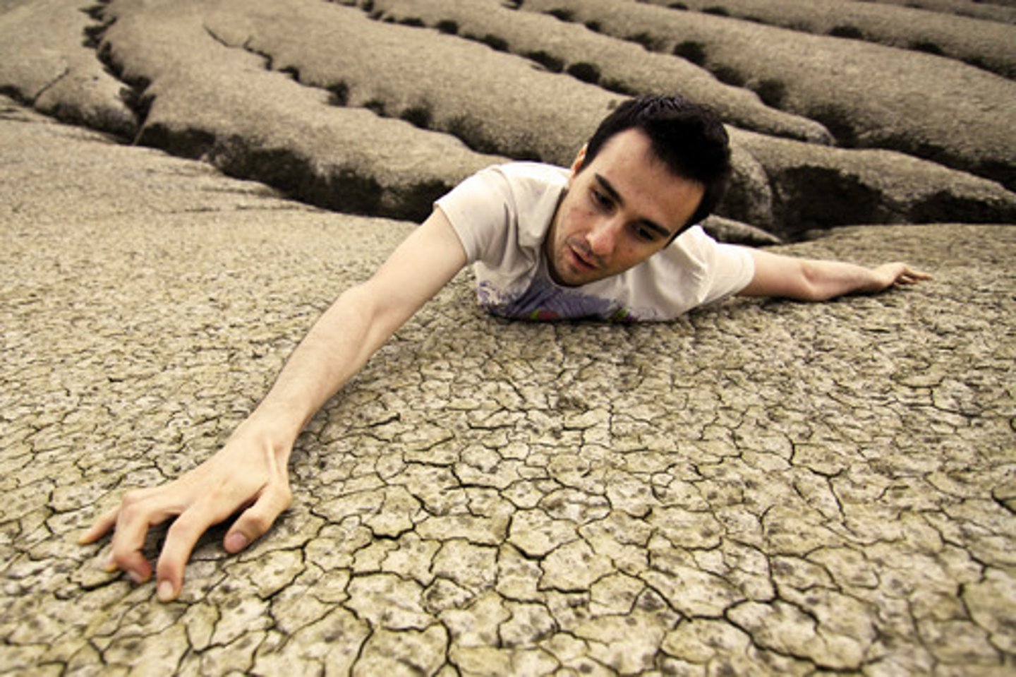 <p>not having the normal amount of water in your body so that you feel ill or weak</p>